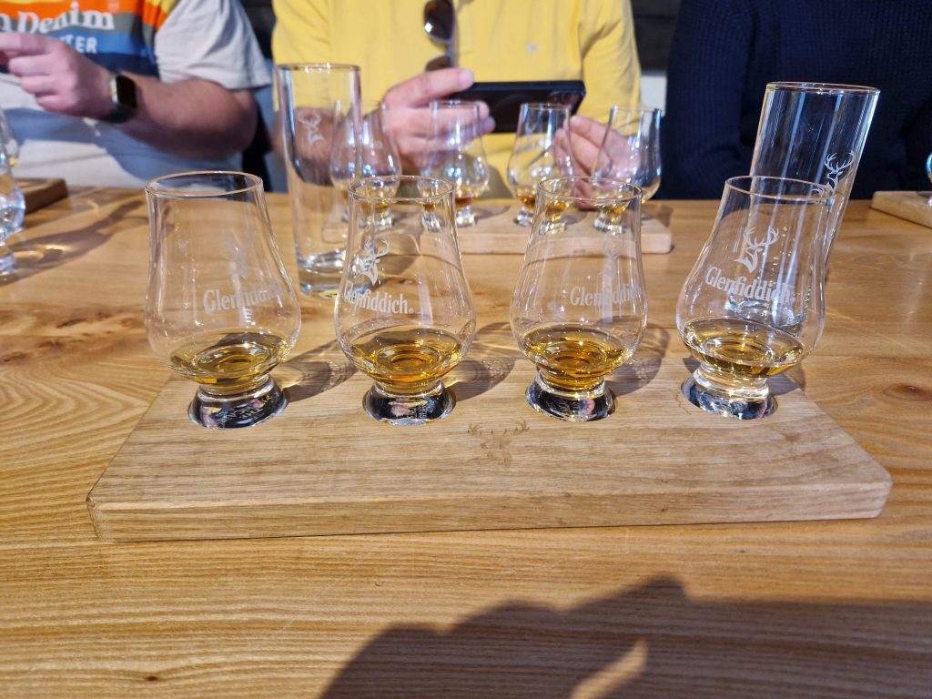 Glenfiddich Tour Verkostung