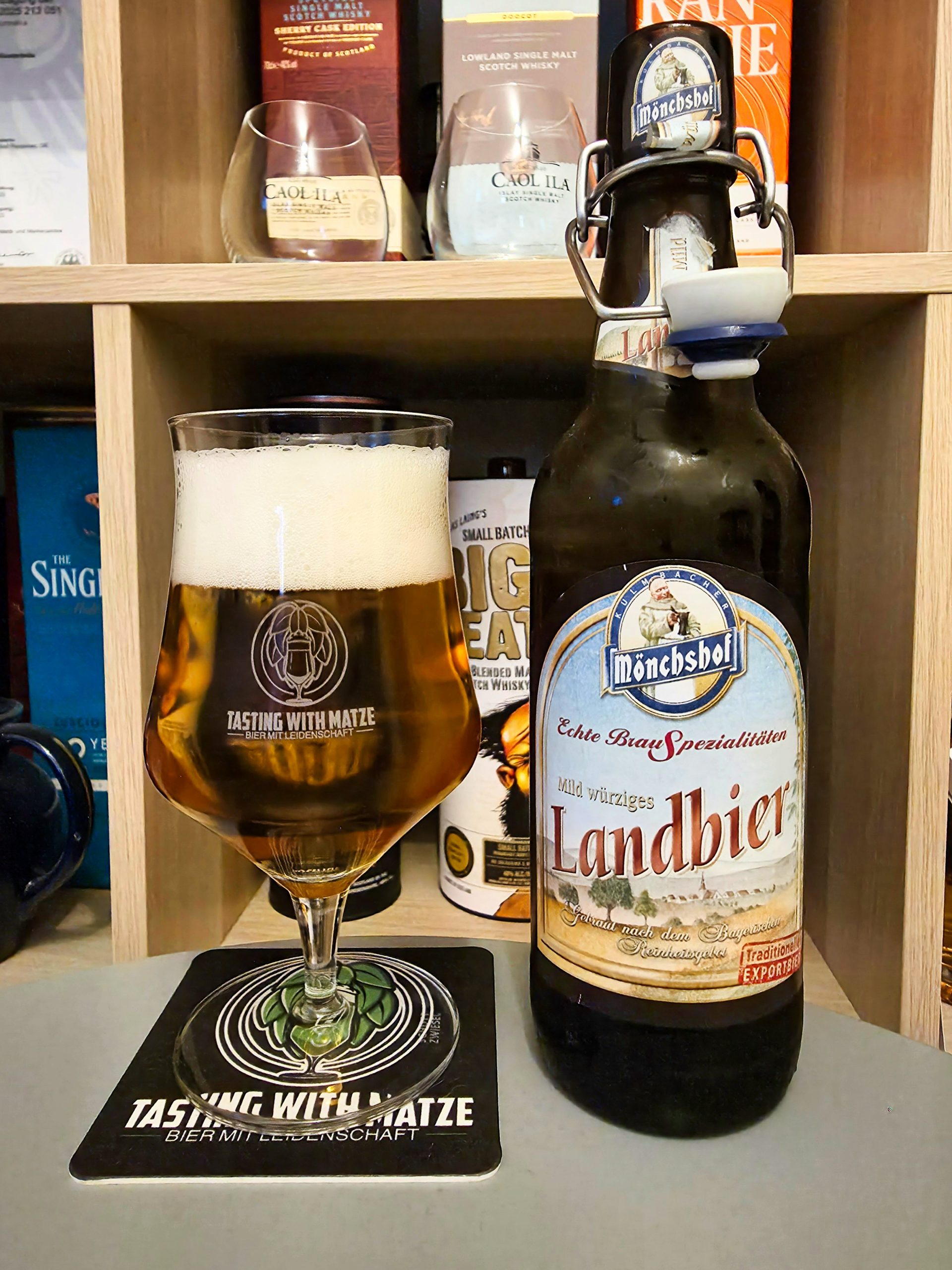 Mönchshof Landbier Bügelflasche im Biersommelier Test