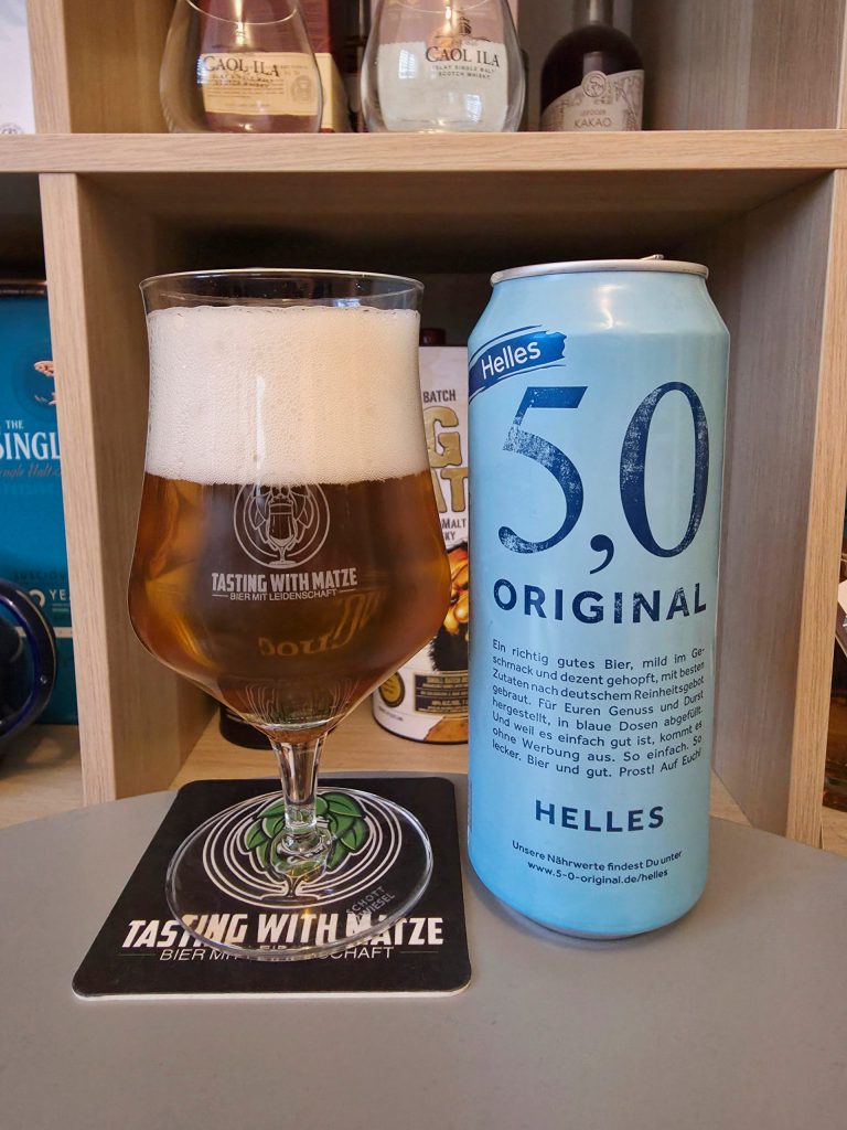 5,0 original helles bier test