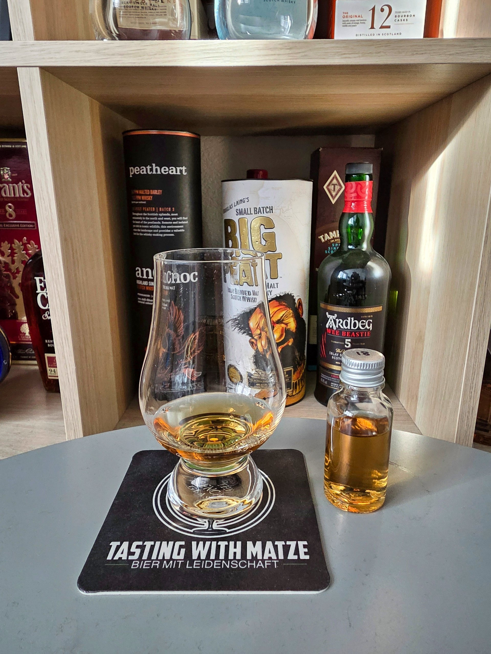 Singleton Glen Ord 15 Jahre Flasche und Tasting Glas