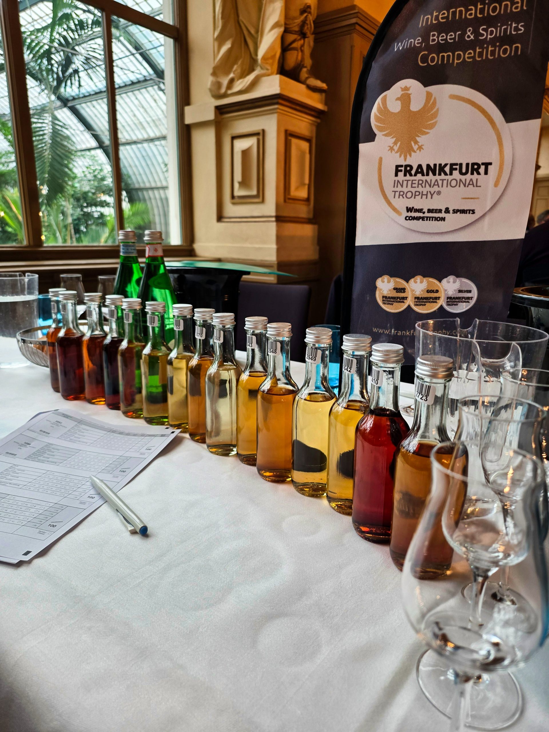 Whiskys und Spirituosen Proben