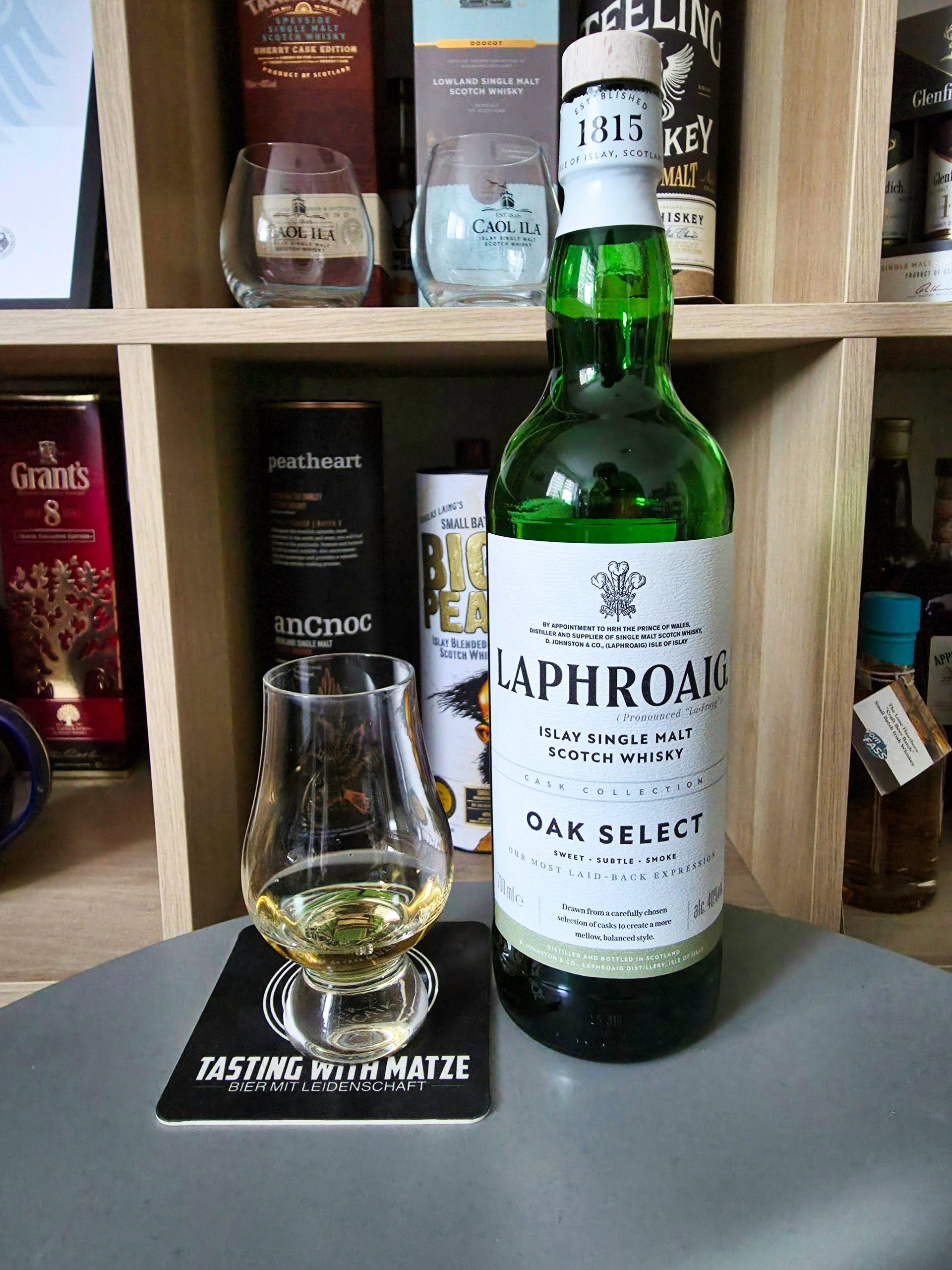 Laphroaig Oak Select Whisky Tasting