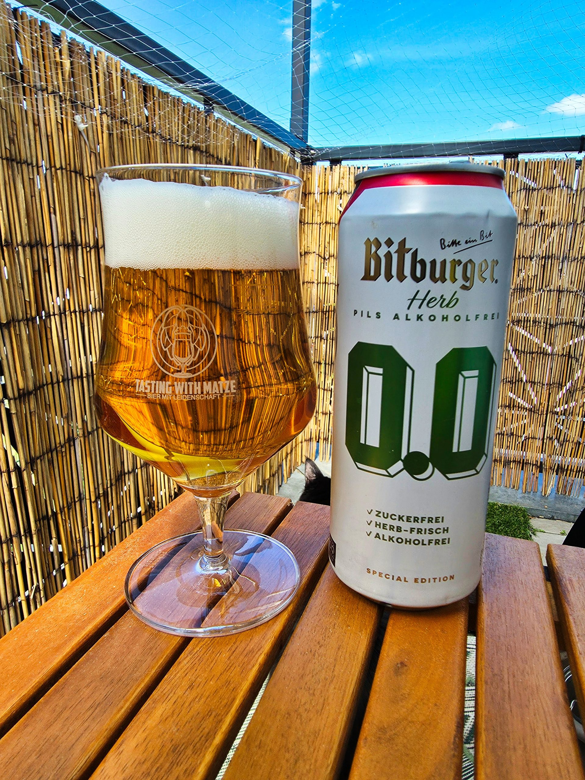 Bitburger 0,0 Herb FIFA WM 2026 Edition – Biersommelier Test aus der Dose