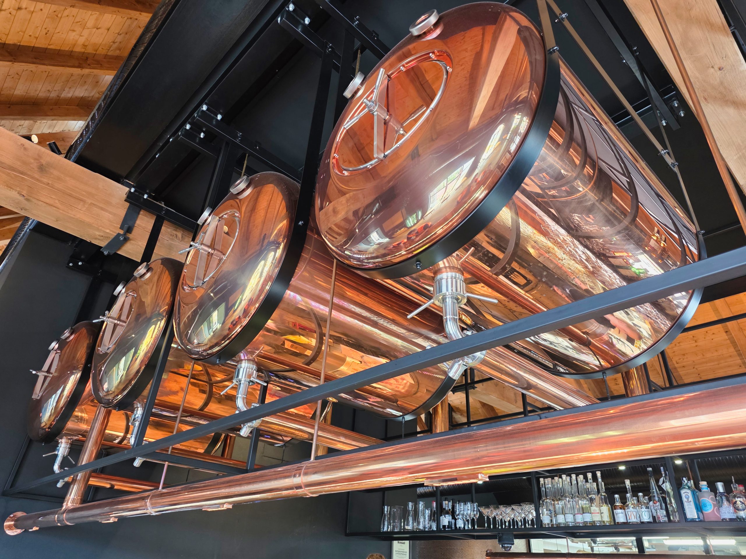 Frisches Tankbier im Restaurant der Pivovar Bernard